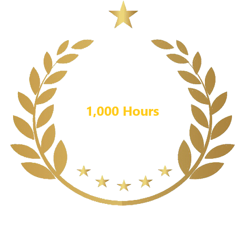 1000 Hours Award